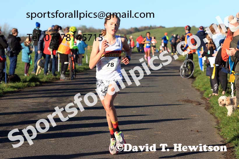 Boys and Girls under-13s 2023 Heaton Memorial 10k Road Race, Newcastle Town Moor, Newcastle.  Photo: David T. Hewitson/Sports for All Pics